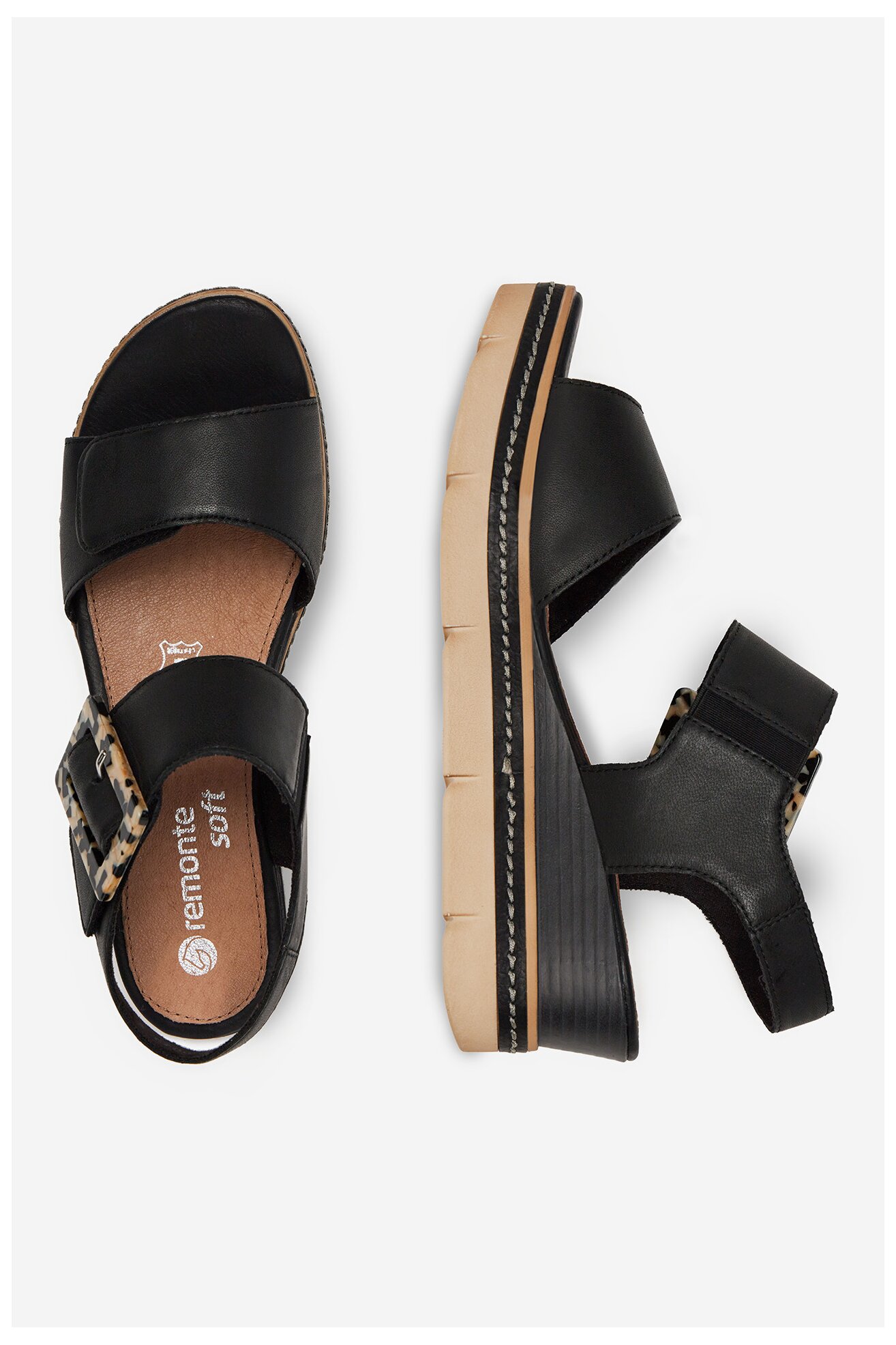 Sandale Remonte D2L53-00 NEGRU