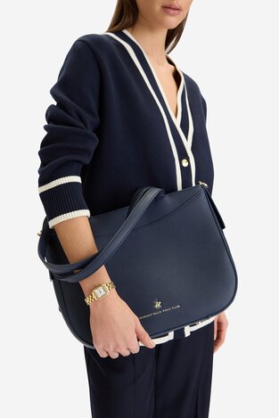 Сумка З Ремінцем Beverly Hills Polo Club CWB-BHPC-C-005-07 ТЕМНО-СИНІЙ