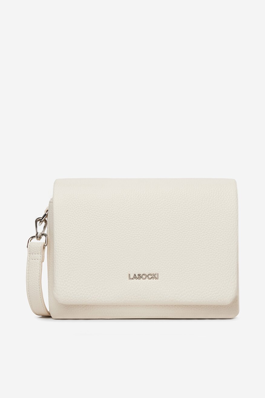 Дамска чанта Lasocki СЛОНОВА КОСТ - 5906751566060