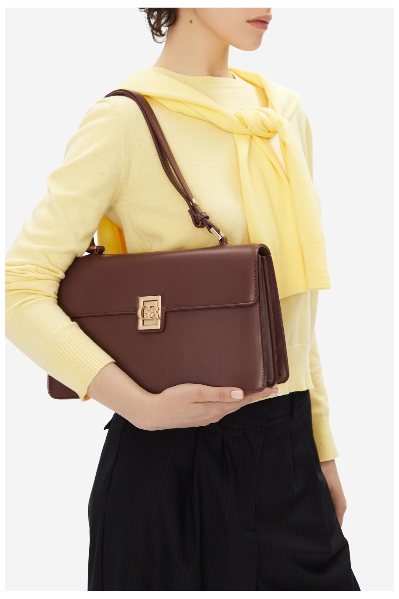 Geantă de mână Gino Rossi CEO-MELIHA-KQ401 MARO