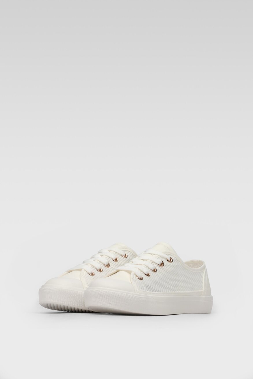 
                Jenny Fairy - Trampki pastelowe białe - 5903698377070