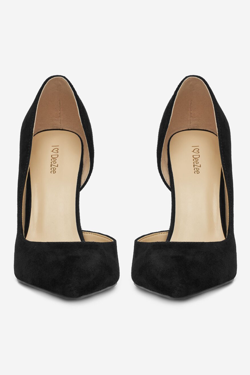 Pantofi cu toc DeeZee NEGRU - 5906751123072