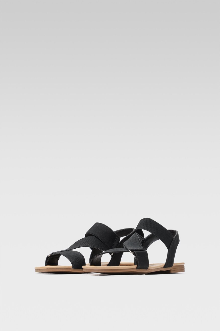 
                Jenny Fairy - Sandały czarne - 5903698635910