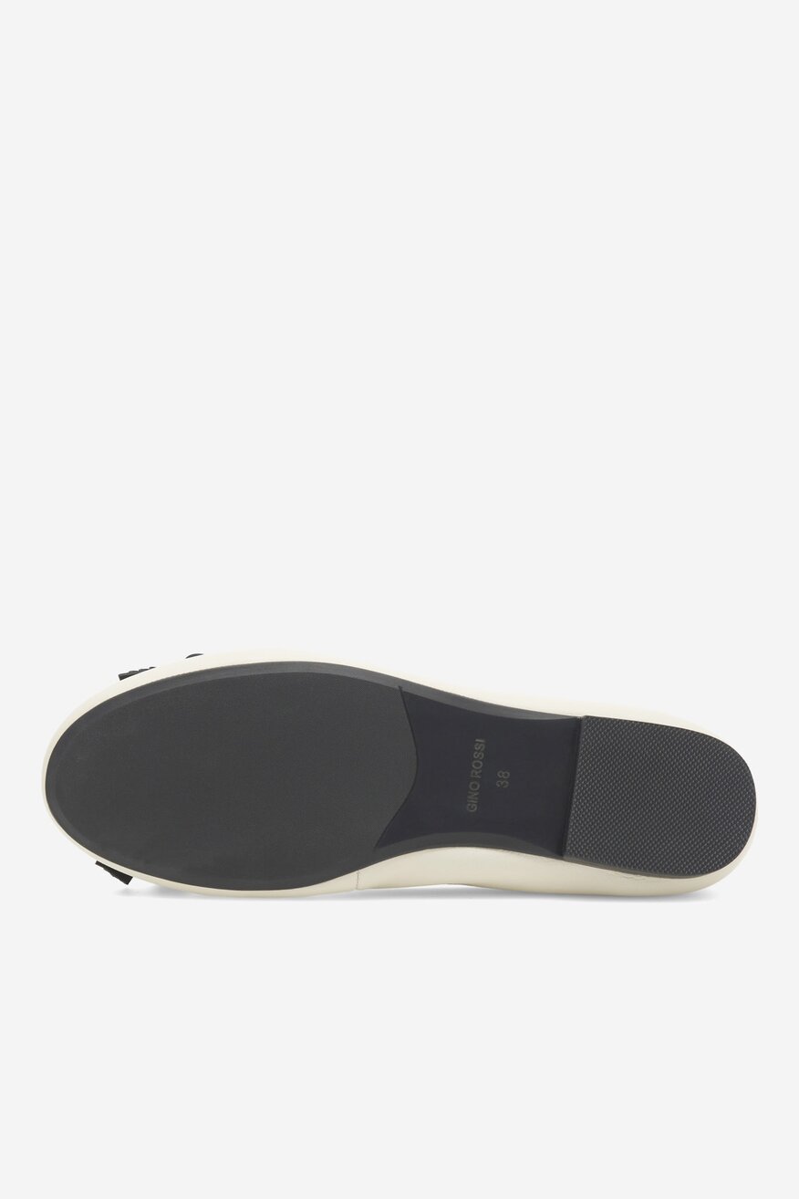 
                Gino Rossi - Skórzane baleriny - 5905588486862