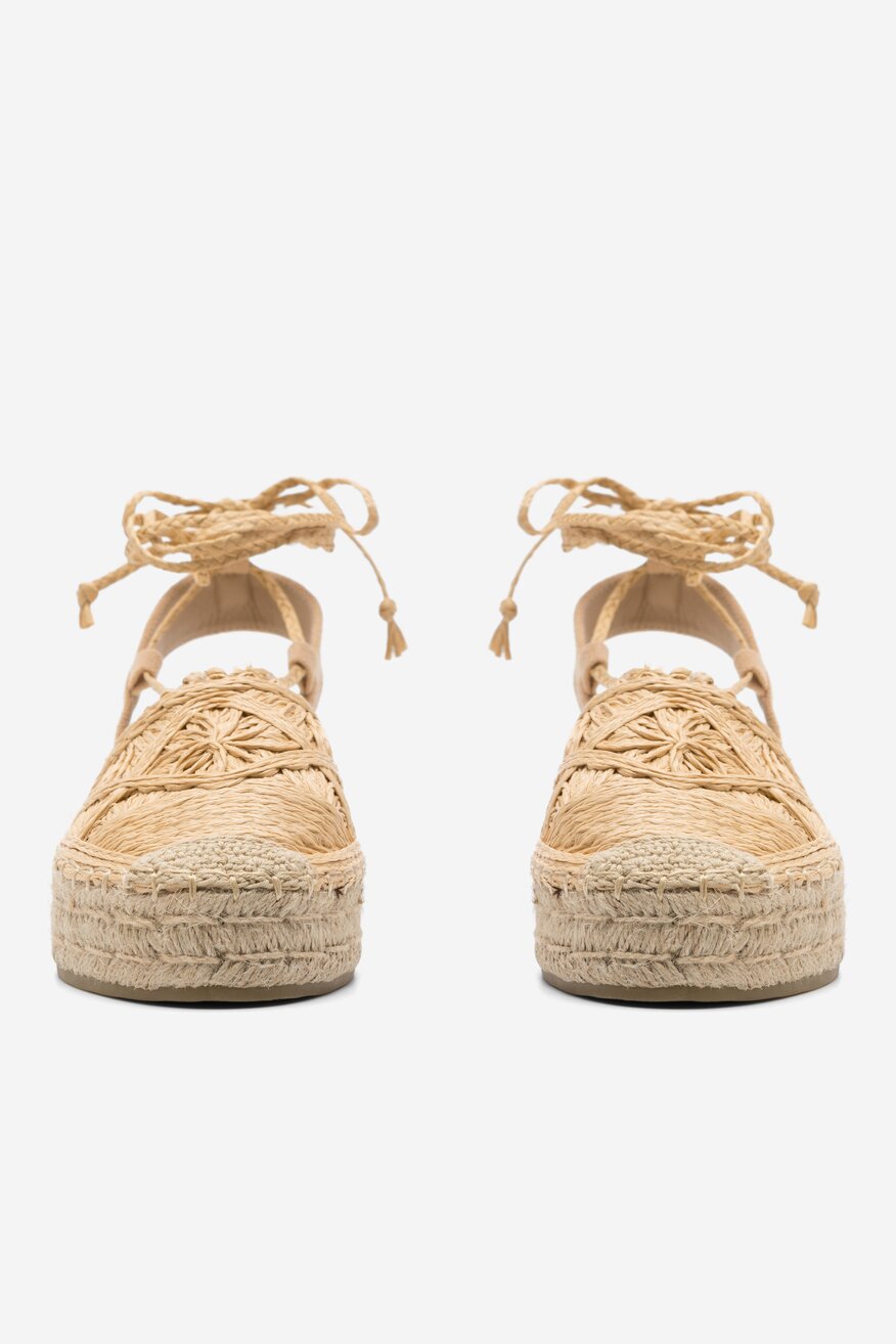 
                DeeZee - Espadryle beżowe - 5904862837611