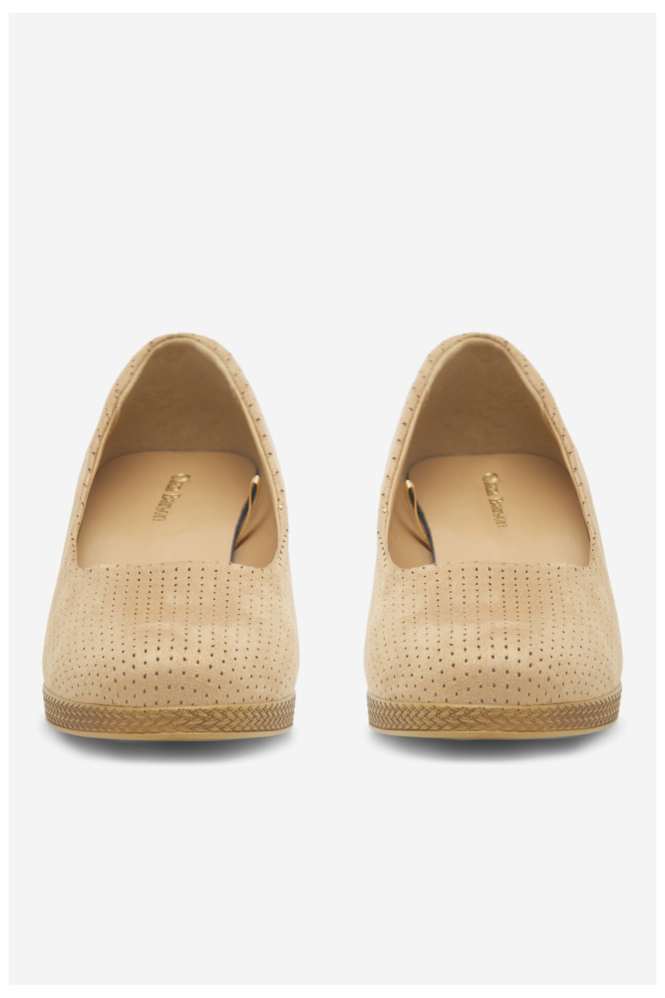 Напівчеревик Clara Barson WYL3760-2 БЕЖЕВИЙ