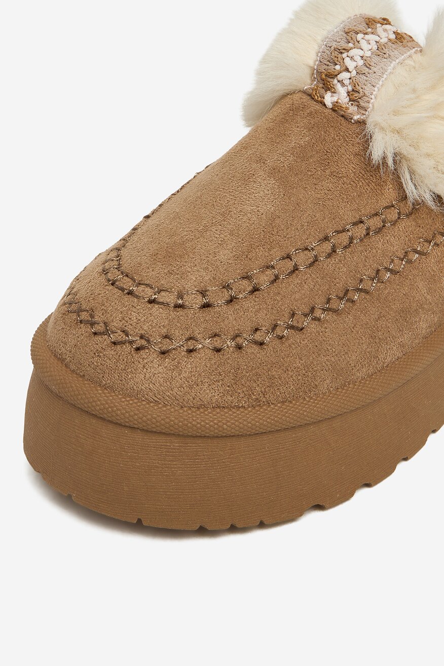 Kapcie Jenny CEO-WSX23-24 Beżowy ciemny - 5906751428443