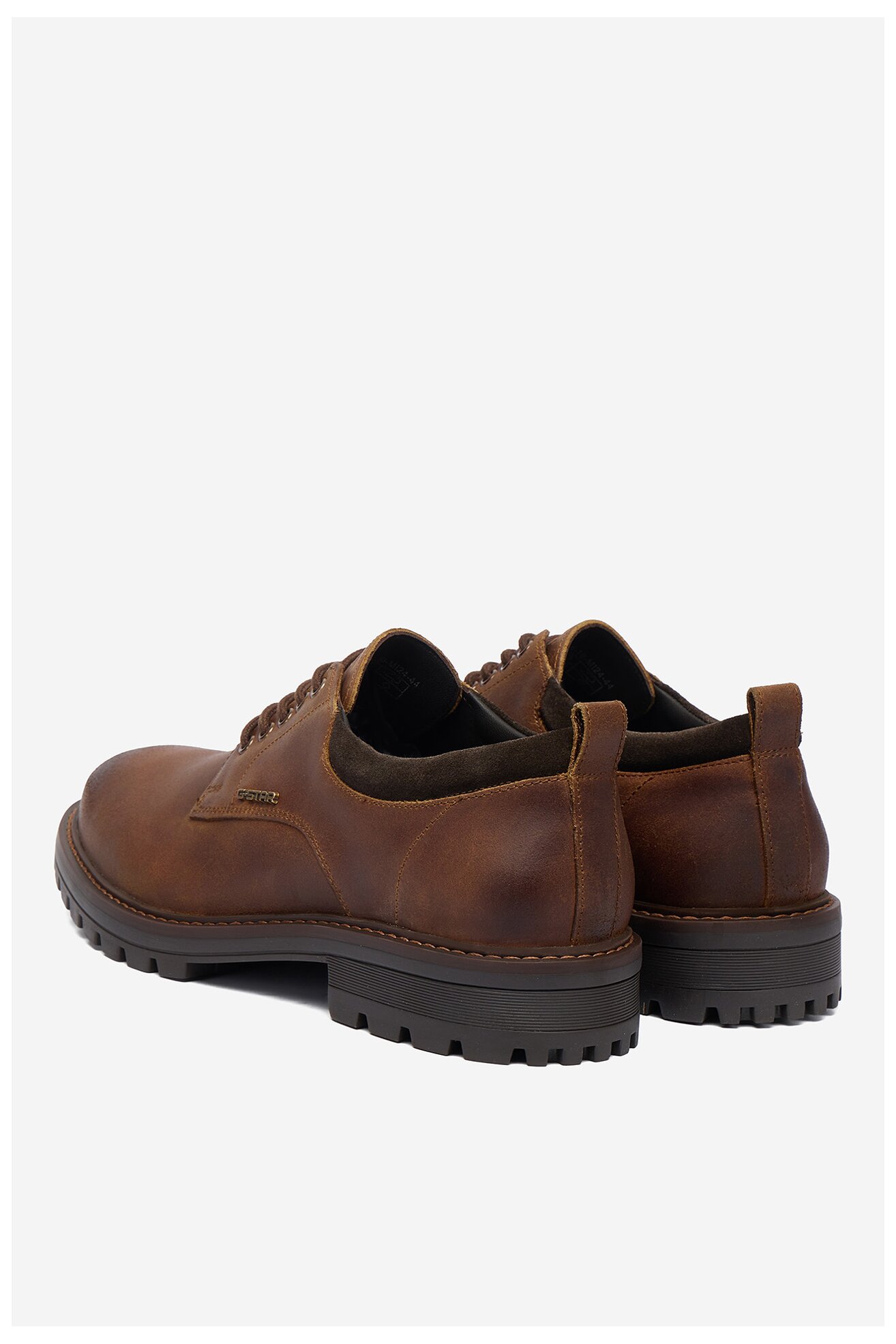 Félcipő G-STAR RAW CEO-NOLAN-10 MI24 BARNA