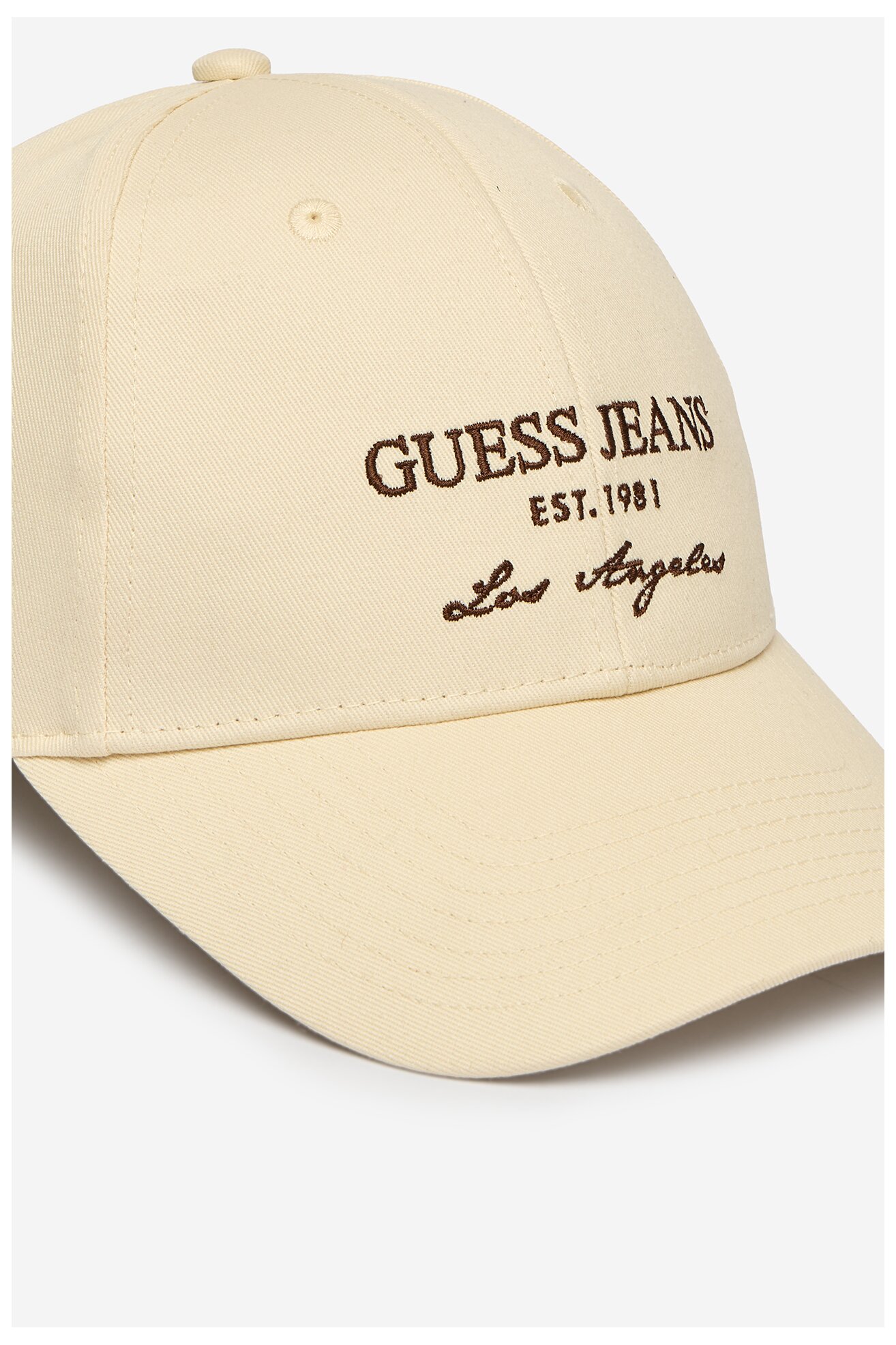 Czapka z daszkiem GUESS JEANS CWBEO-GJ-U3-004-SS26 Beżowy