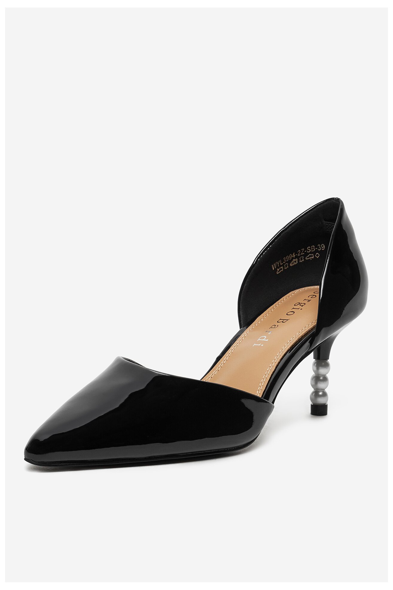 Lodičky Sergio Bardi WYL3994-2Z-SB ČERNÁ