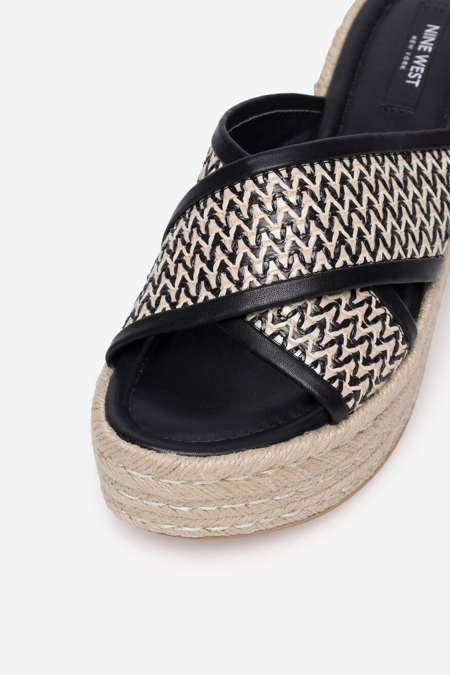 Pantofle NINE WEST ČERNÁ - 5905588563587