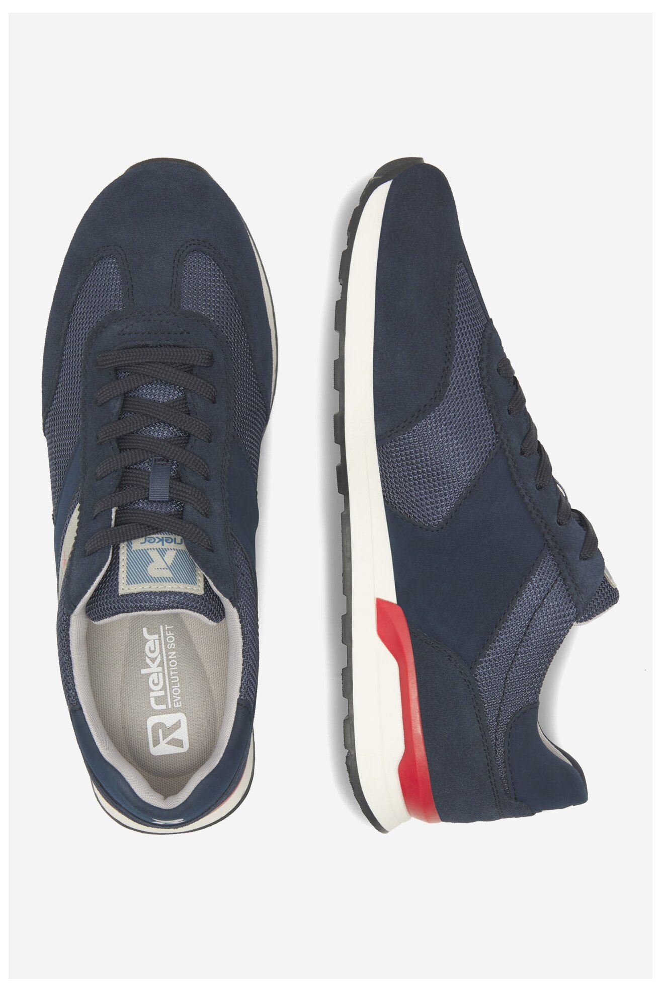 Sneakers Rieker Revolution Lifestyle U0301-14 Granatowy