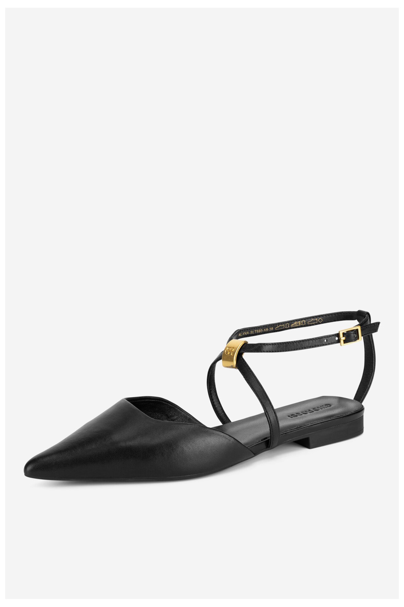 Балерина Gino Rossi ALANA-SLT593-X8 ЧЕРЕН