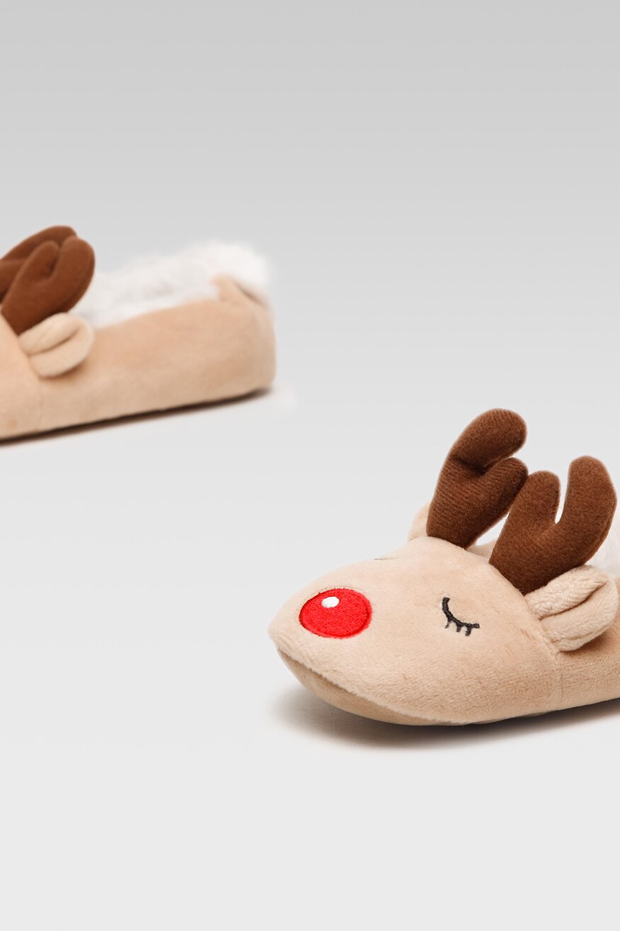 Action Boy - Kapcie świąteczne ocieplane - 5904862003702