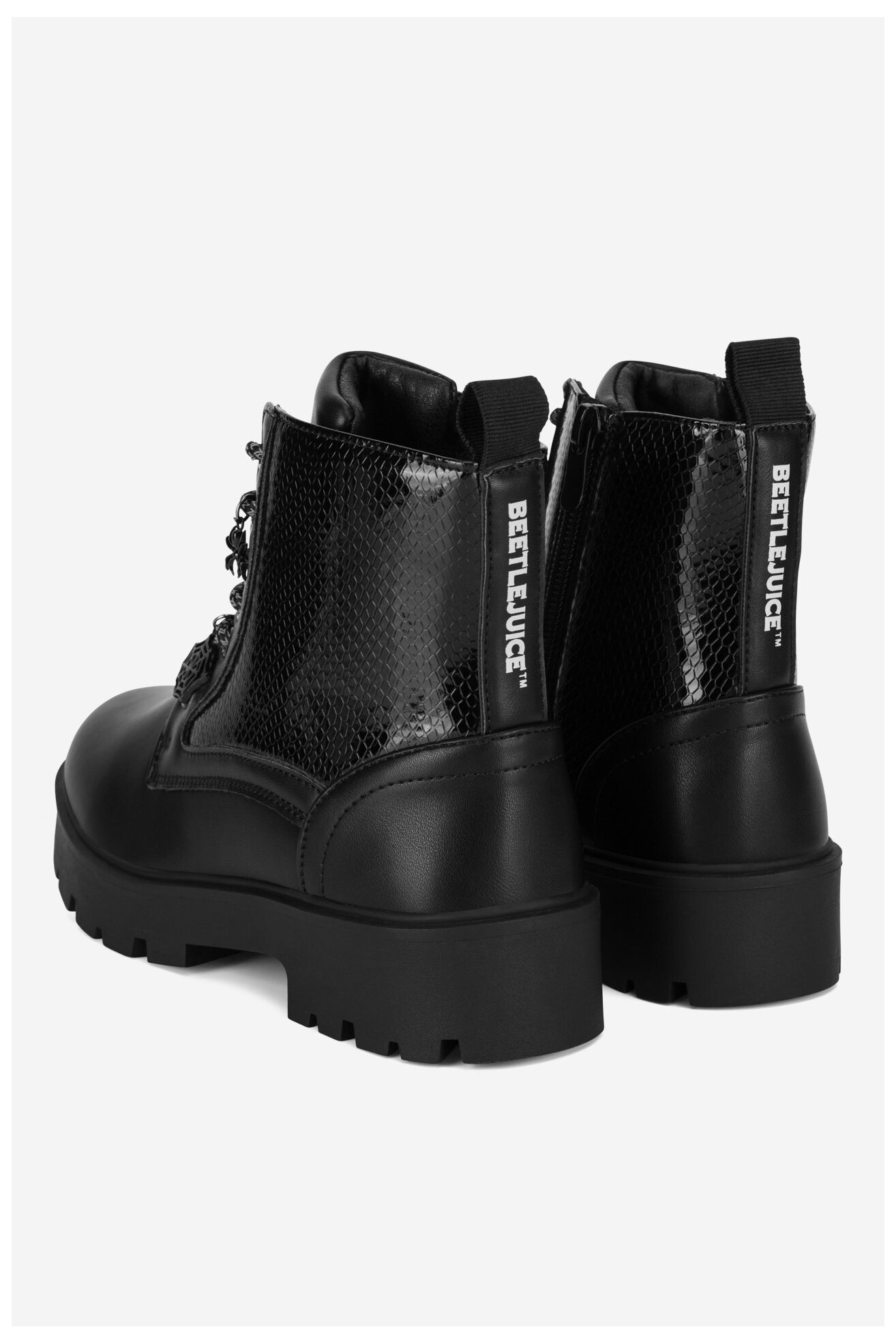 Trzewiki BEETLEJUICE CM-AW24-319WBBJ-A Czarny