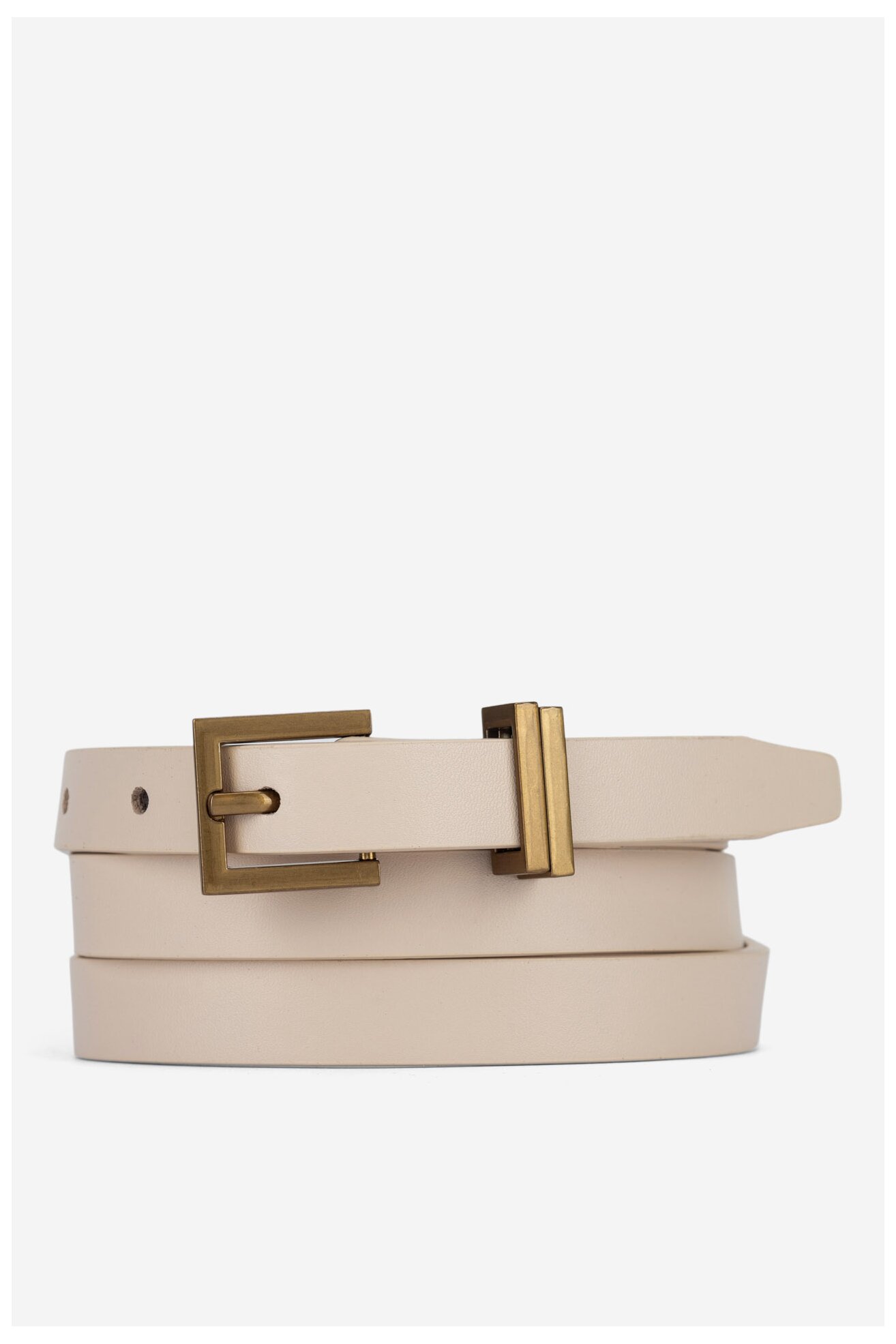 Dámský pásek Gino Rossi BLYL23004 BÉŽOVÁ