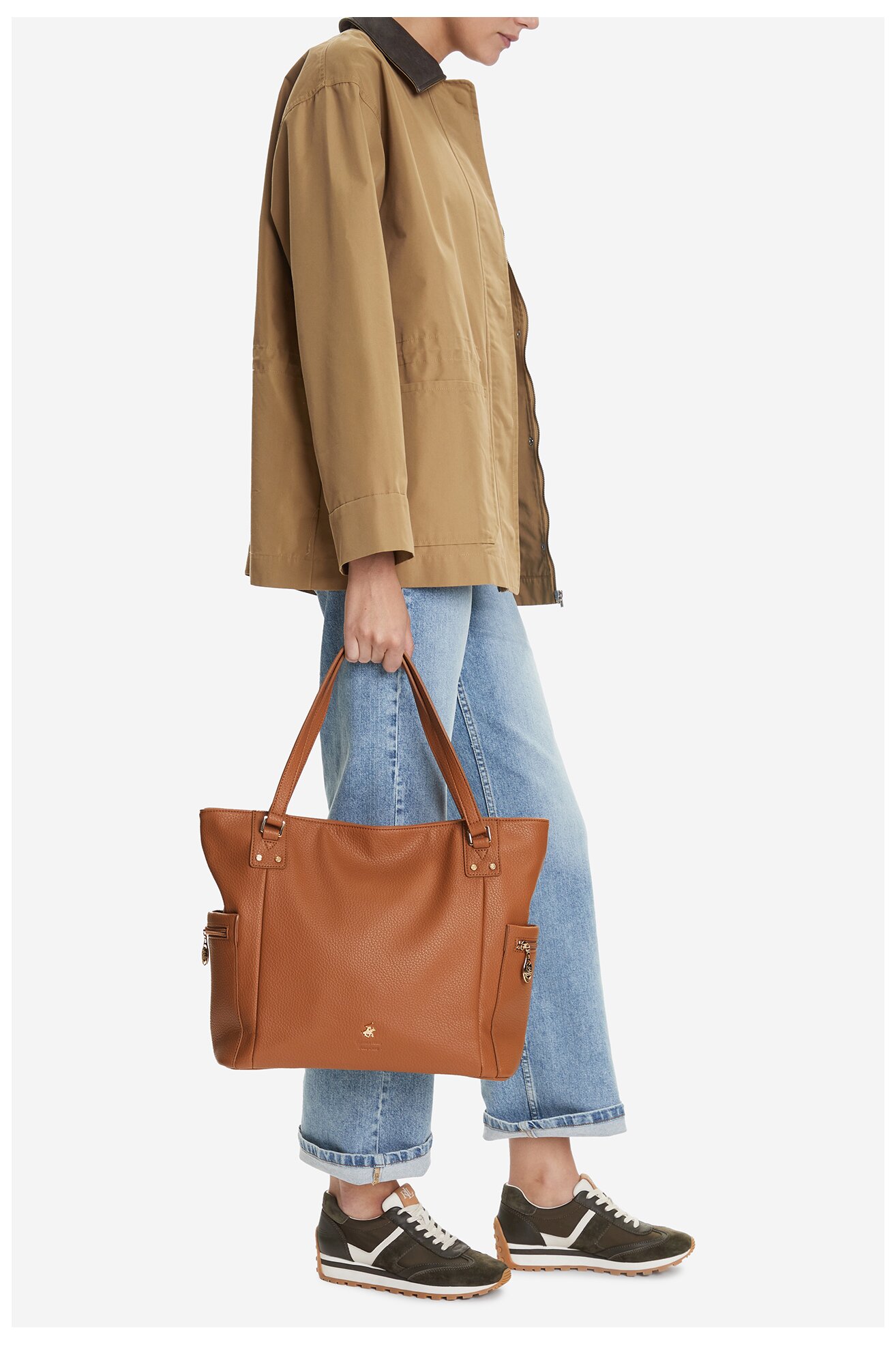 Kézitáska Beverly Hills Polo Club CEO-BHPC-C-005-08 CAMEL