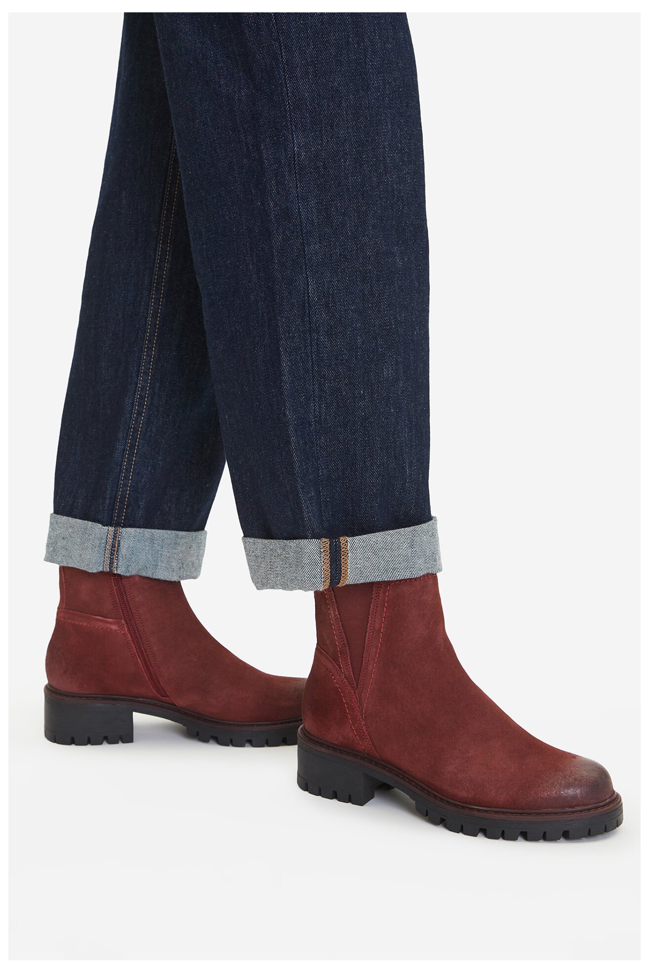 Kratke čizme Lasocki CEO-WI16-D-466-02 BORDO