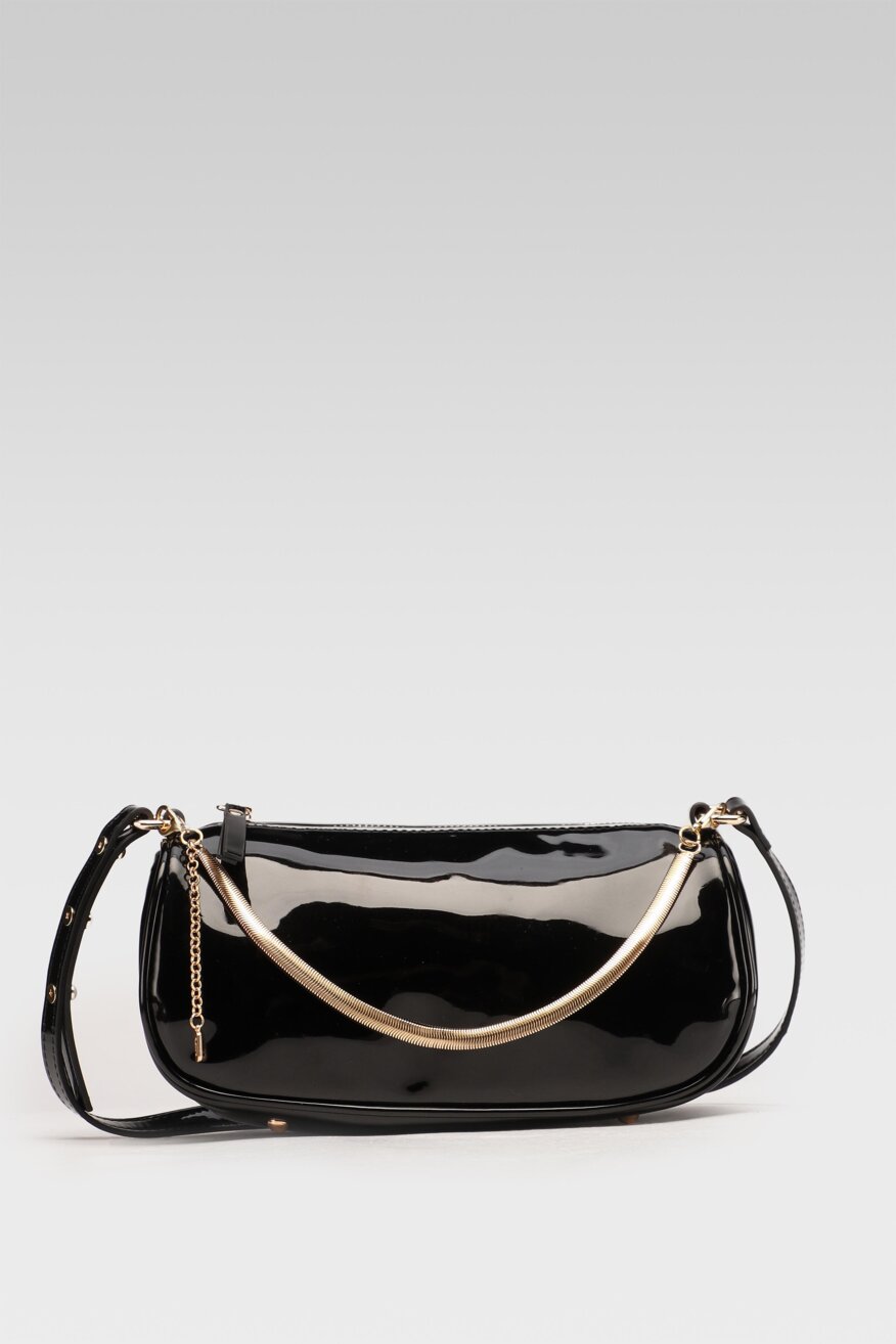 
                Jenny Fairy - Torebka z aplikacją czarna - 5903698681450