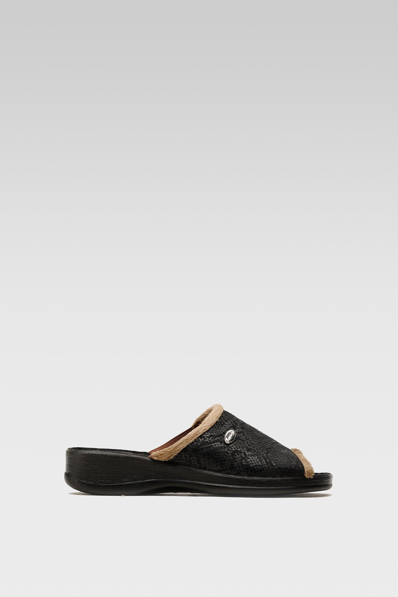 Kapcie Home&Relax ART-015-WTEX Czarny