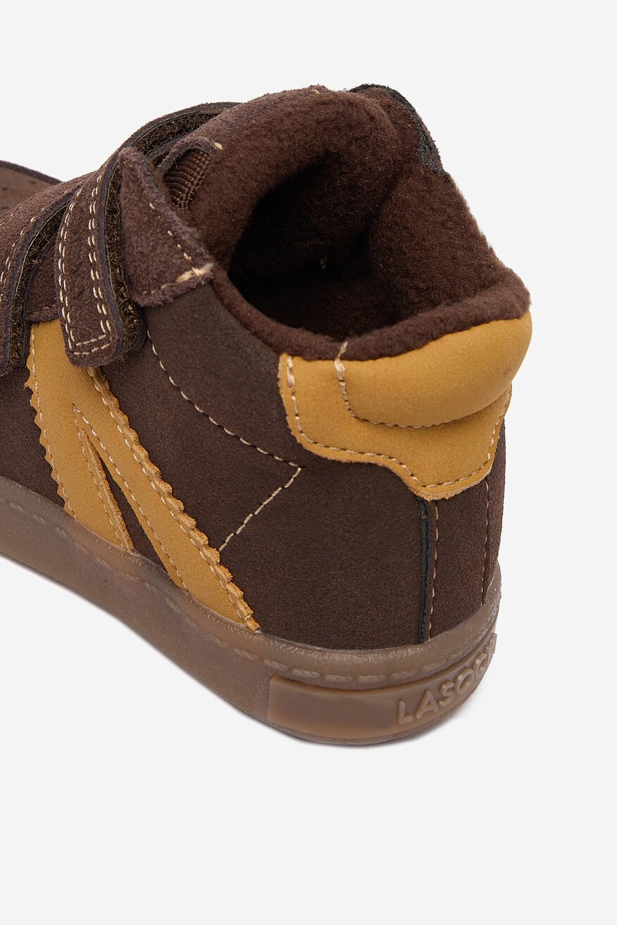 Šněrovací vyšší obuv Lasocki Kids HNĚDÁ - 5906751305546