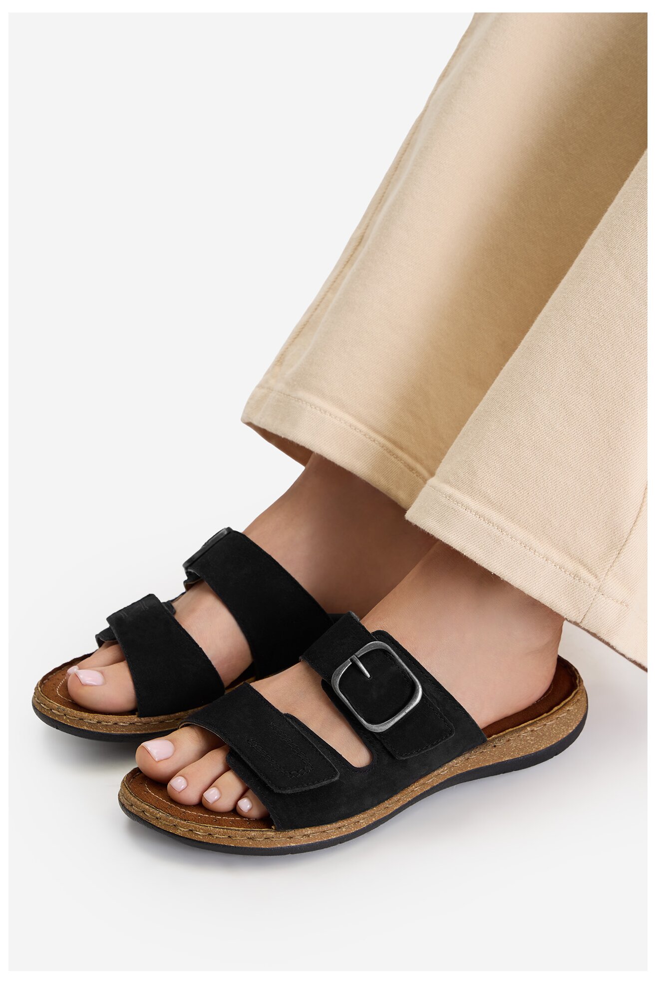 Klapki Go Soft CEO-WI23-4773-09 Czarny