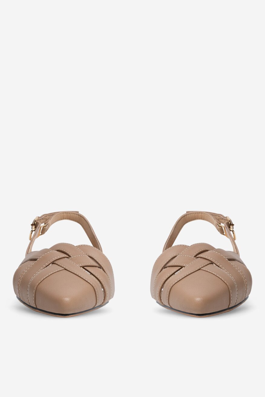 
                Sergio Bardi - Baleriny skórzane - 5903698622293