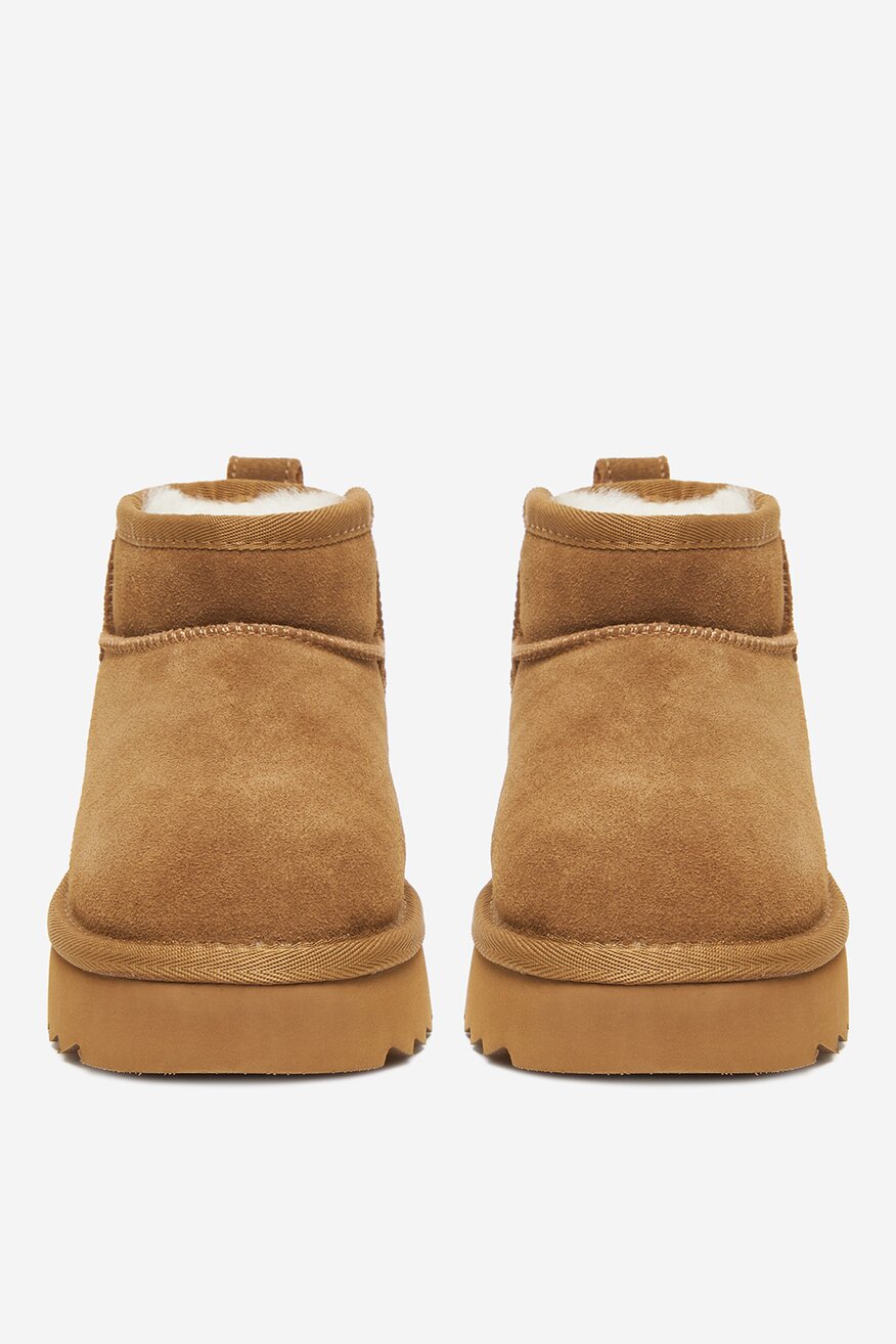 NINE WEST - Śniegowce zamszowe ocieplane - 5906751464397