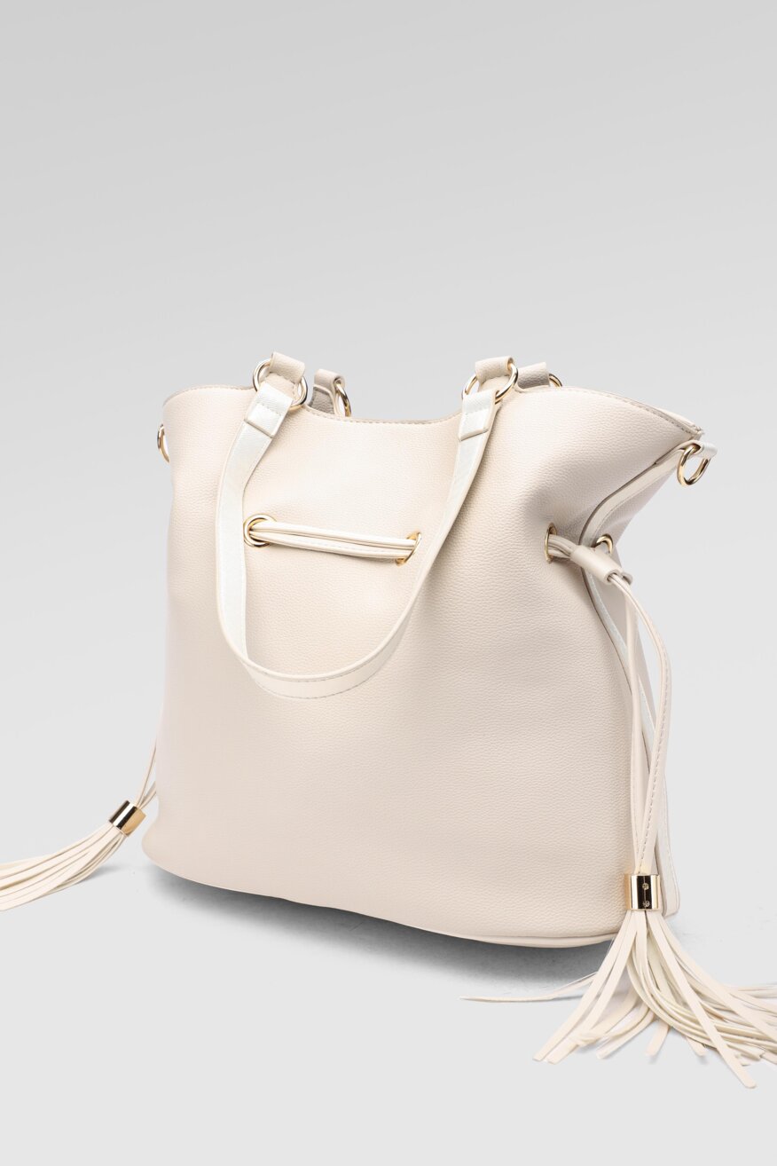 Jenny Fairy - Torebka boho beżowa - 5903698299556