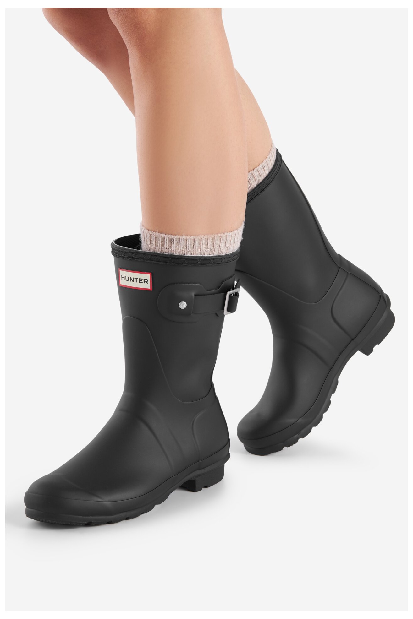 Gumicsizma HUNTER HFRW0009242 FEKETE