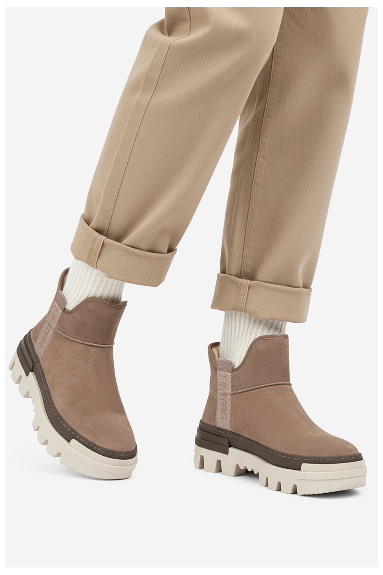 Kratke čizme G-STAR RAW CEO-WI16-PATTRICK-02 SIVA