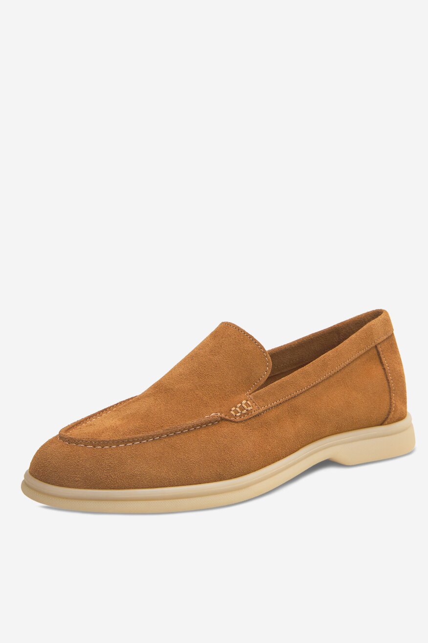 Gino Rossi - Loafersy zamszowe - 5905588434764