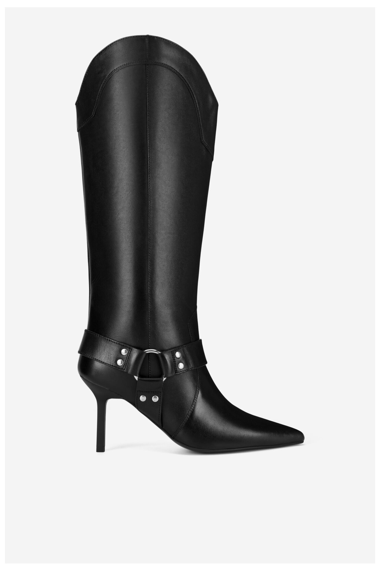 Kozaki EVA MINGE AZIZA-115832 Czarny