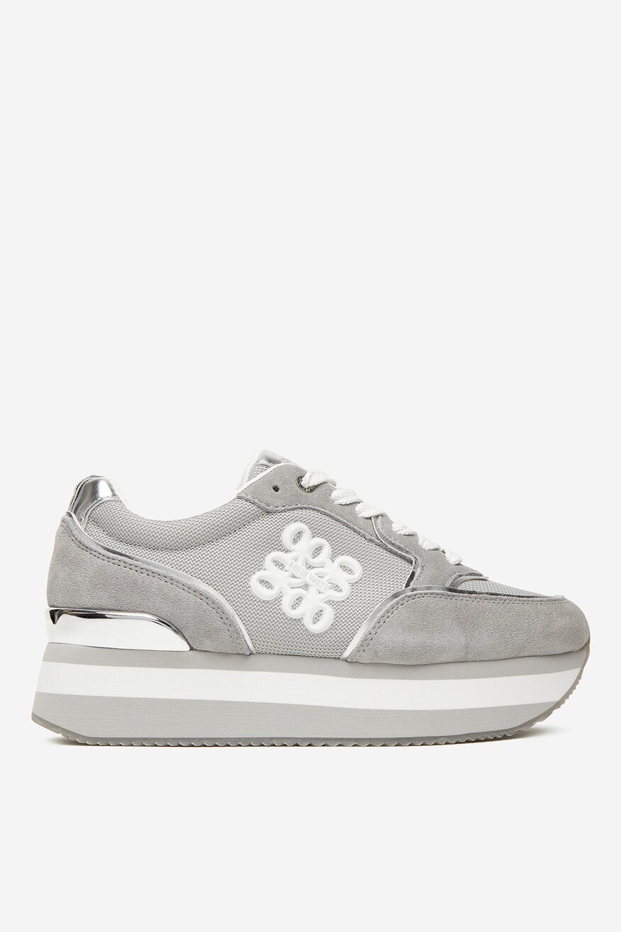 Sneakerși NINE WEST ARGINTIU - 5906751159590