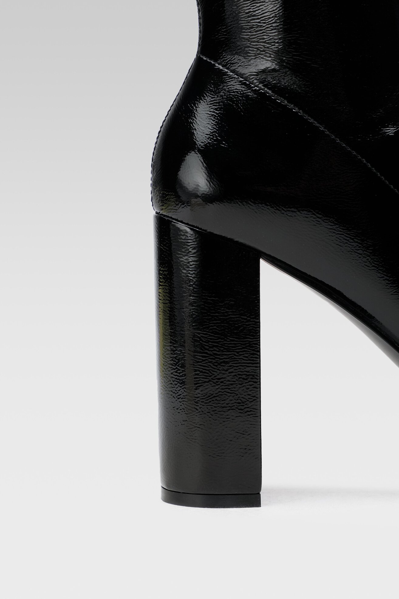 Kozaki Jenny Fairy GLOSSY-02KW Czarny