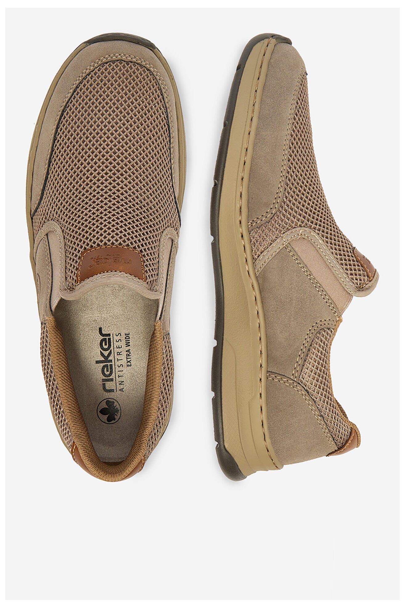 Półbuty Rieker CEO-14363-64 Beżowy ciemny