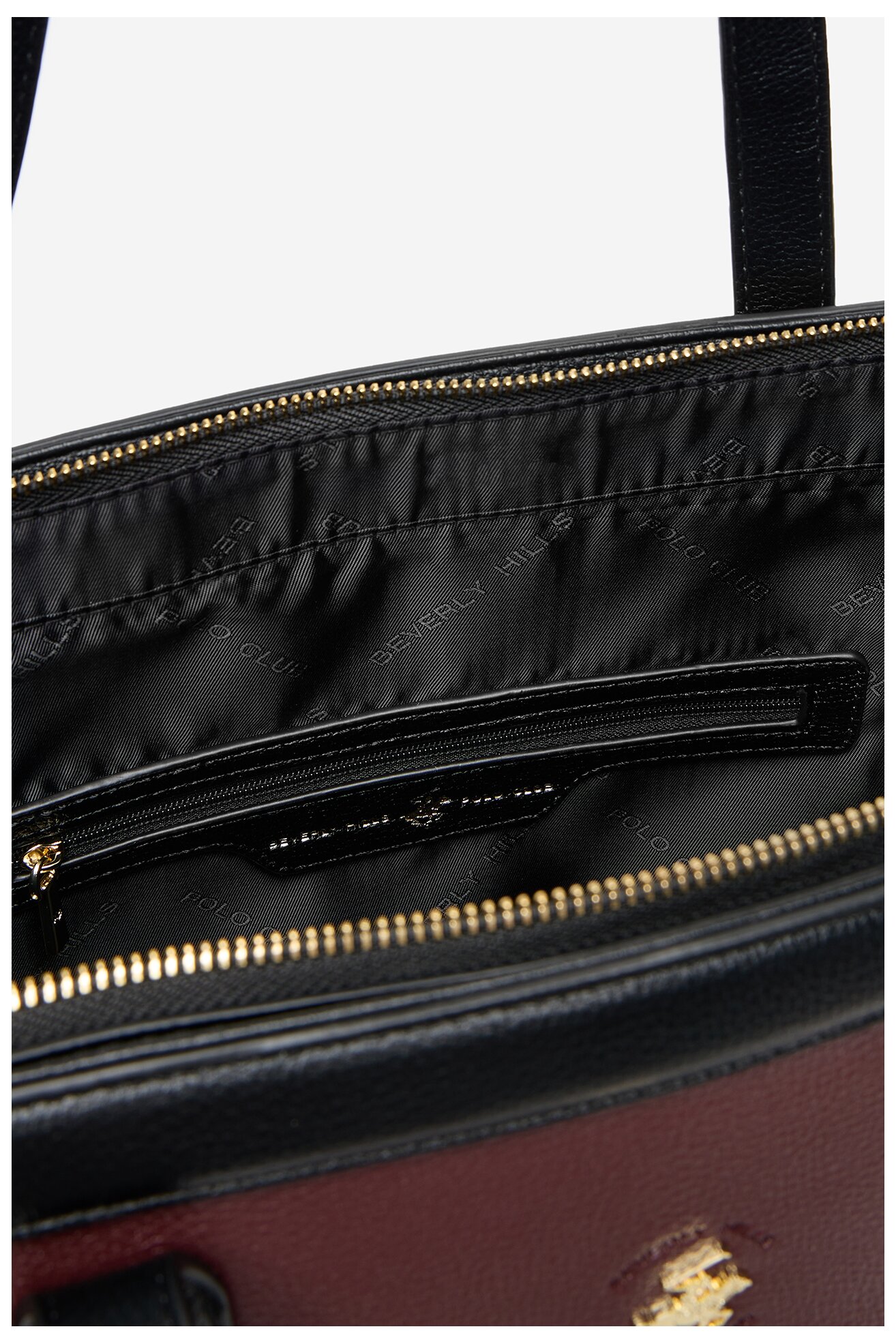 Kézitáska Beverly Hills Polo Club C-BHPC-L-007-08 BORDÓ