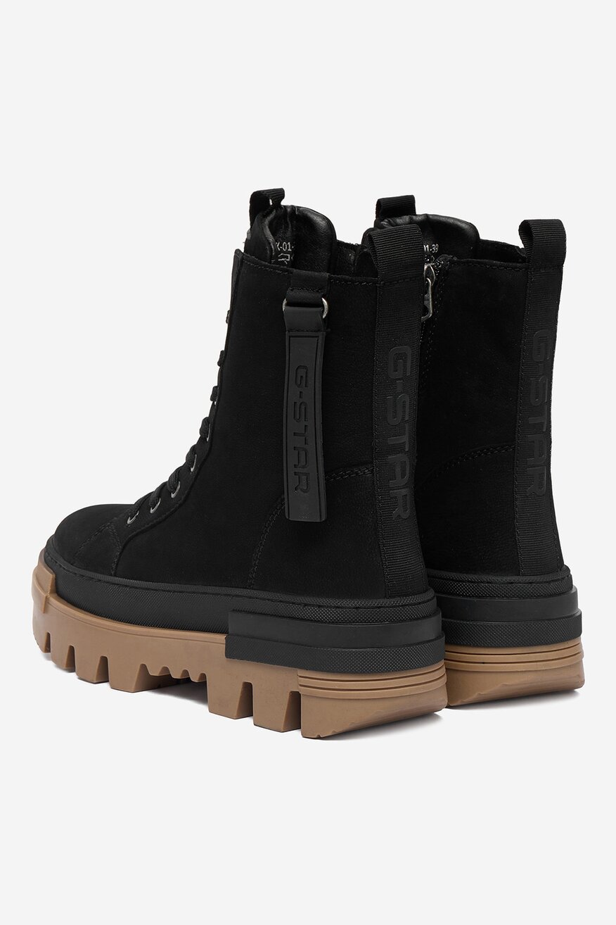 G-STAR RAW - Trzewiki zamszowe ocieplane - 5906751406892