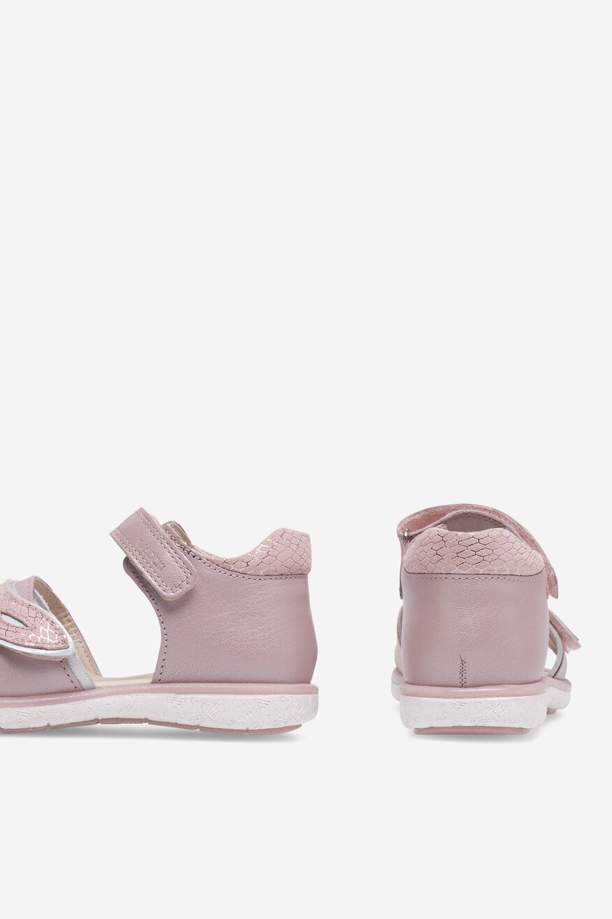 
                Lasocki Kids - Sandały skórzane na rzepy - 5905588478072