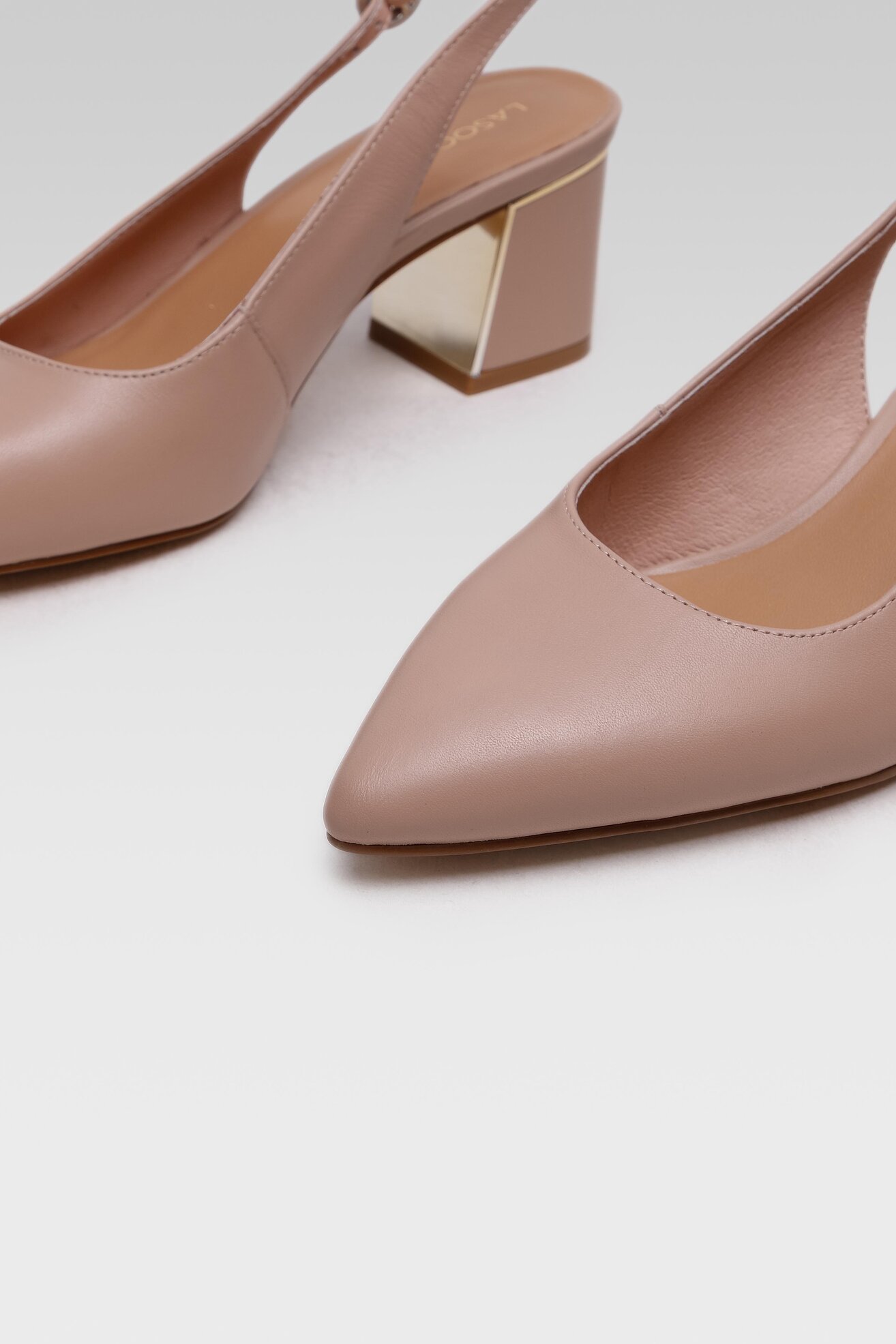 Czółenka Lasocki WYL3022-4Z Beżowy ciemny