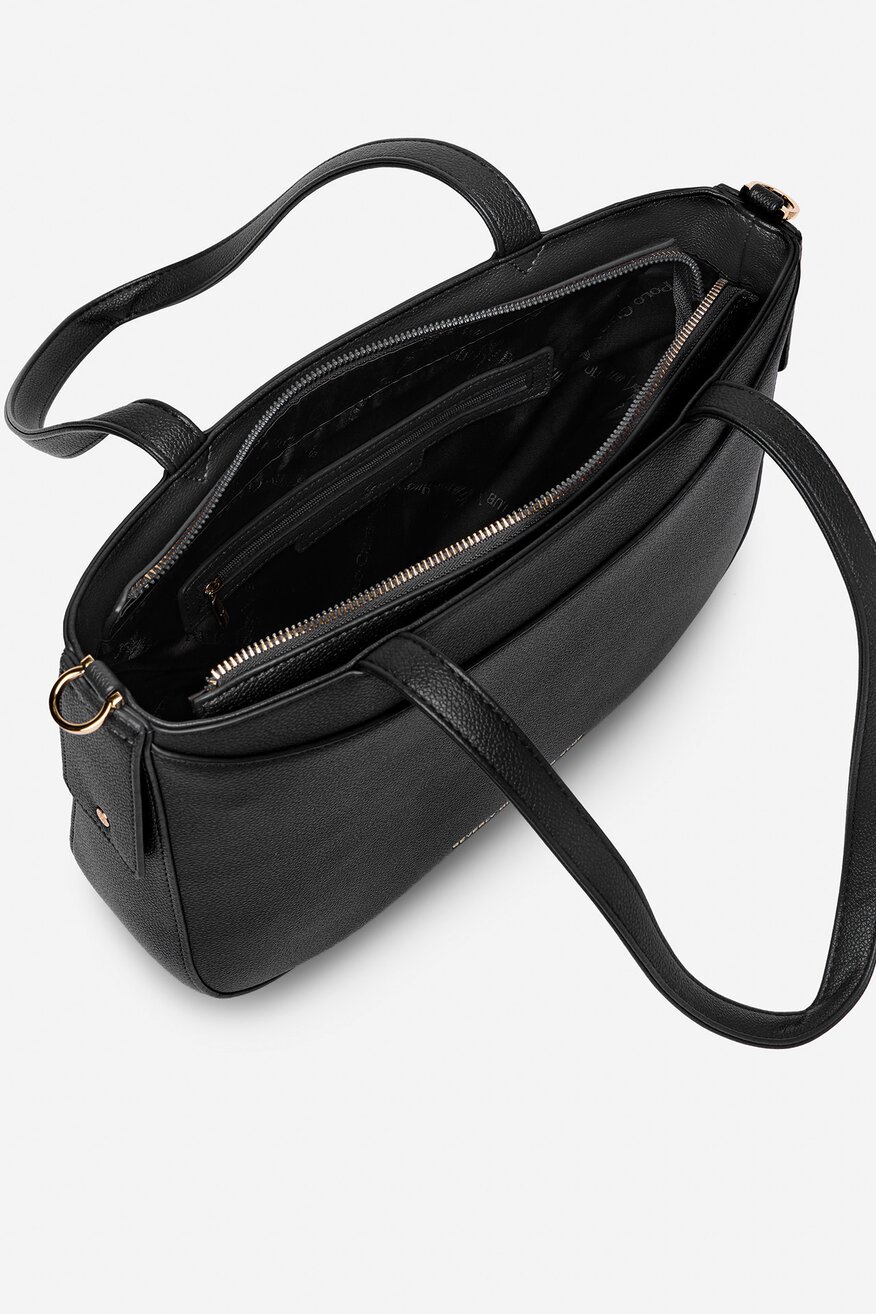 
                Дамска чанта Beverly Hills Polo Club ЧЕРЕН - 5906751598092