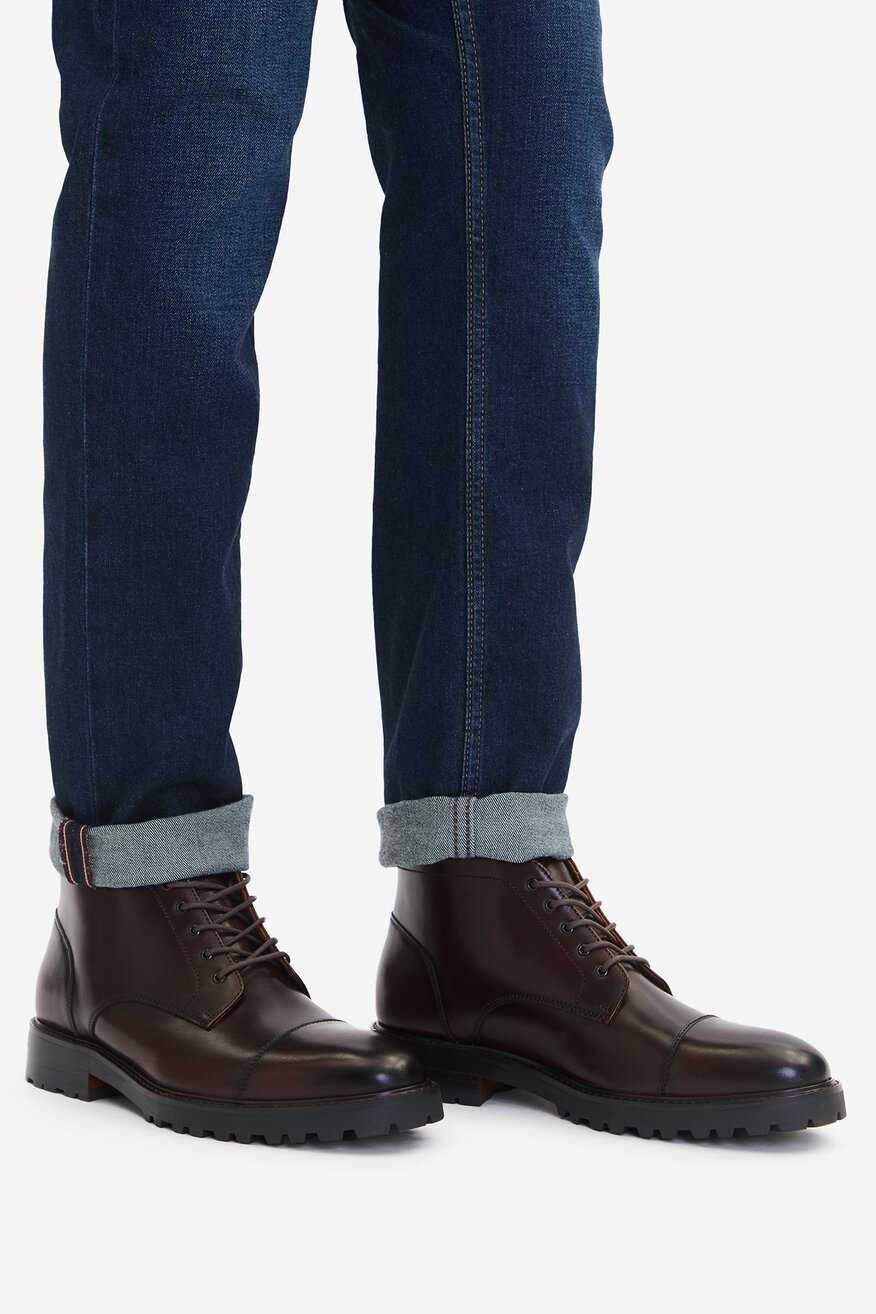 
                Черевики Gino Rossi ТЕМНО-КОРИЧНЕВИЙ - 5906751357187