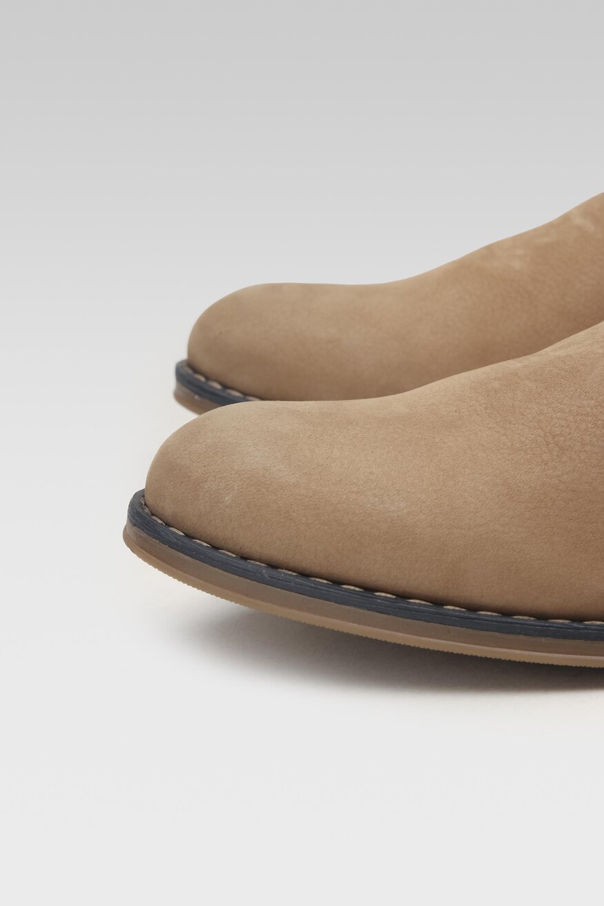 
                Lasocki - Skórzane półbuty beżowe - 5904862571713