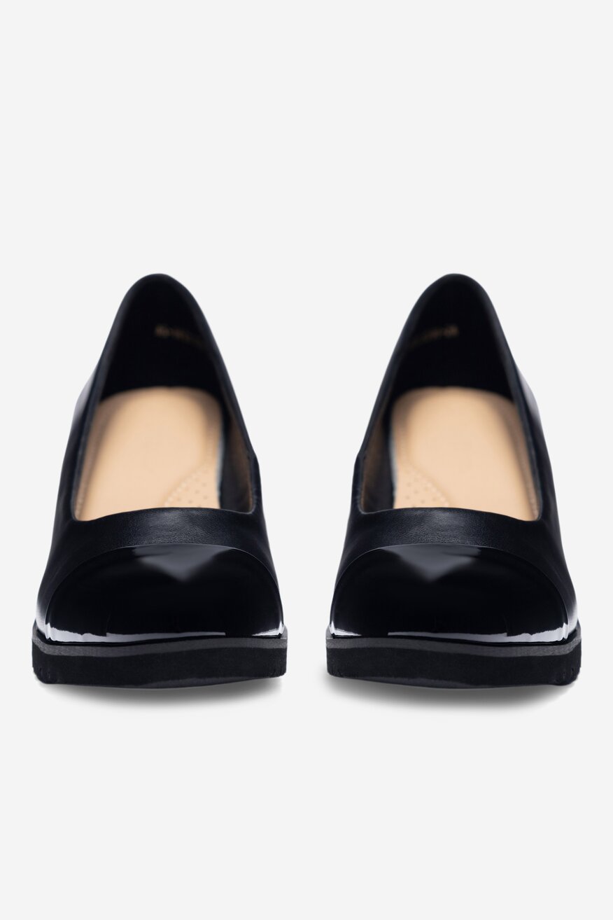 Clara Barson - Czółenka na koturnie - 5905588703013