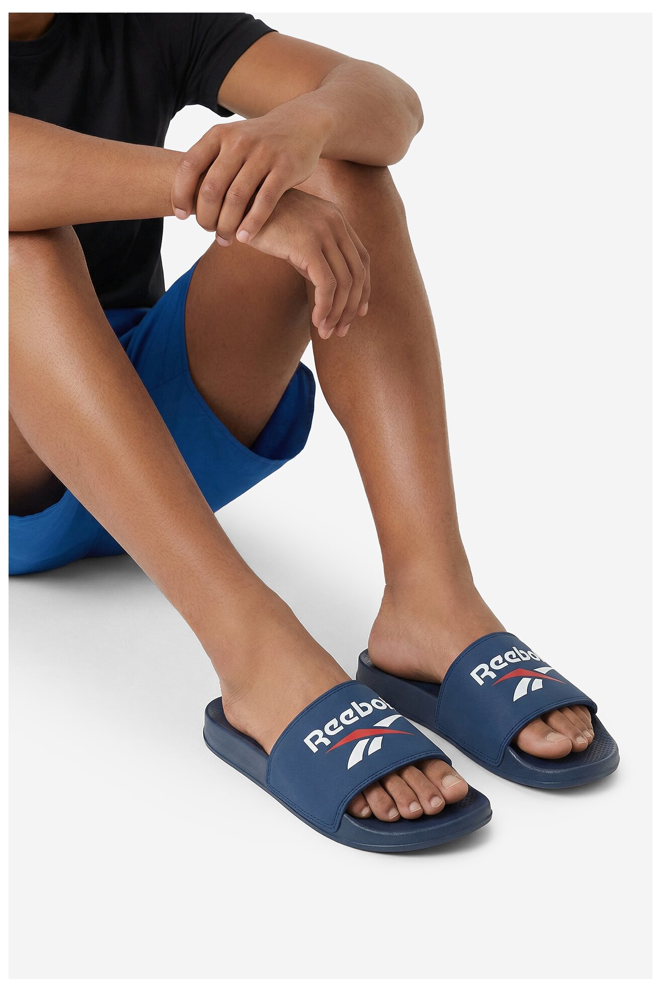 Джапанка за басейн Reebok CEOWB-SS25-3C069-2 КОБАЛТОВО СИНЬО