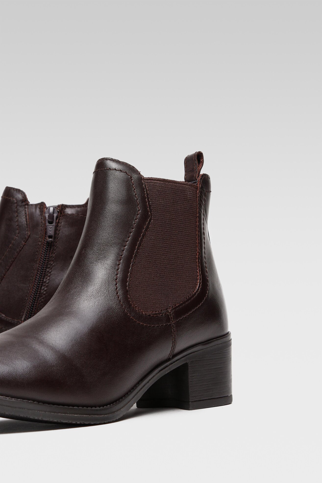 Botki Lasocki ARC-BLANKA-10 Brązowy ciemny