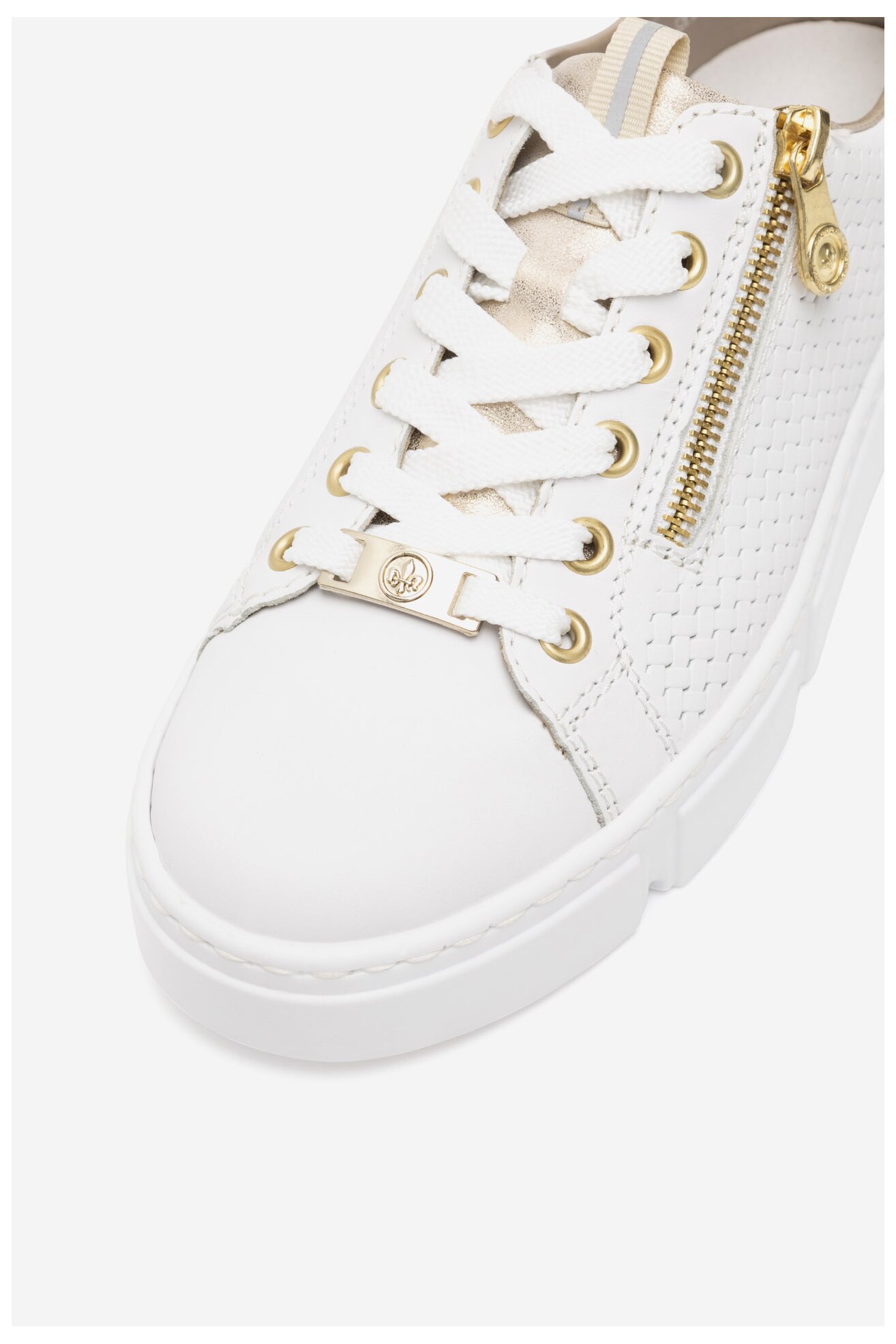 Sneakers Rieker N5932-80 Biały