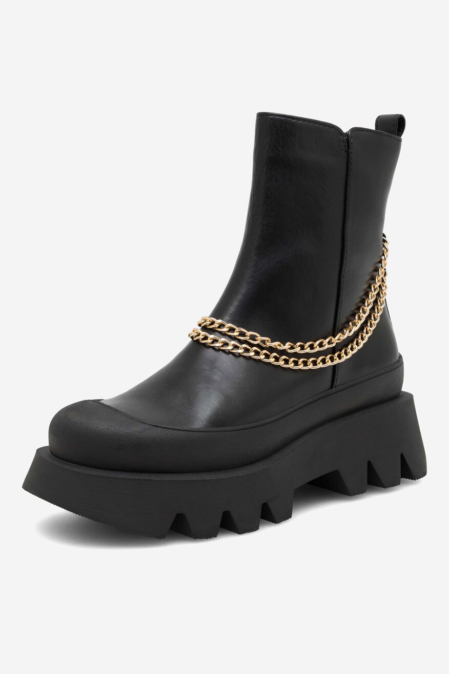 
                Bokacsizma EVA MINGE FEKETE - 5905588225935