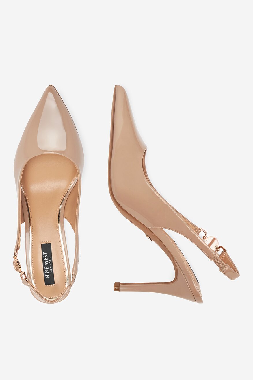 
                Елегантни обувки NINE WEST БЕЖОВ - 5906751938294