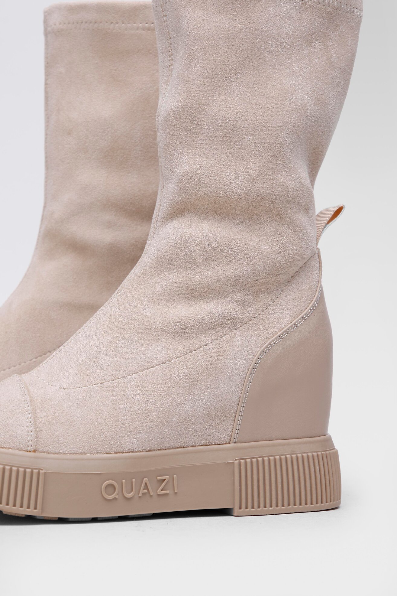 Botki Quazi NATTALIE-01 Beżowy